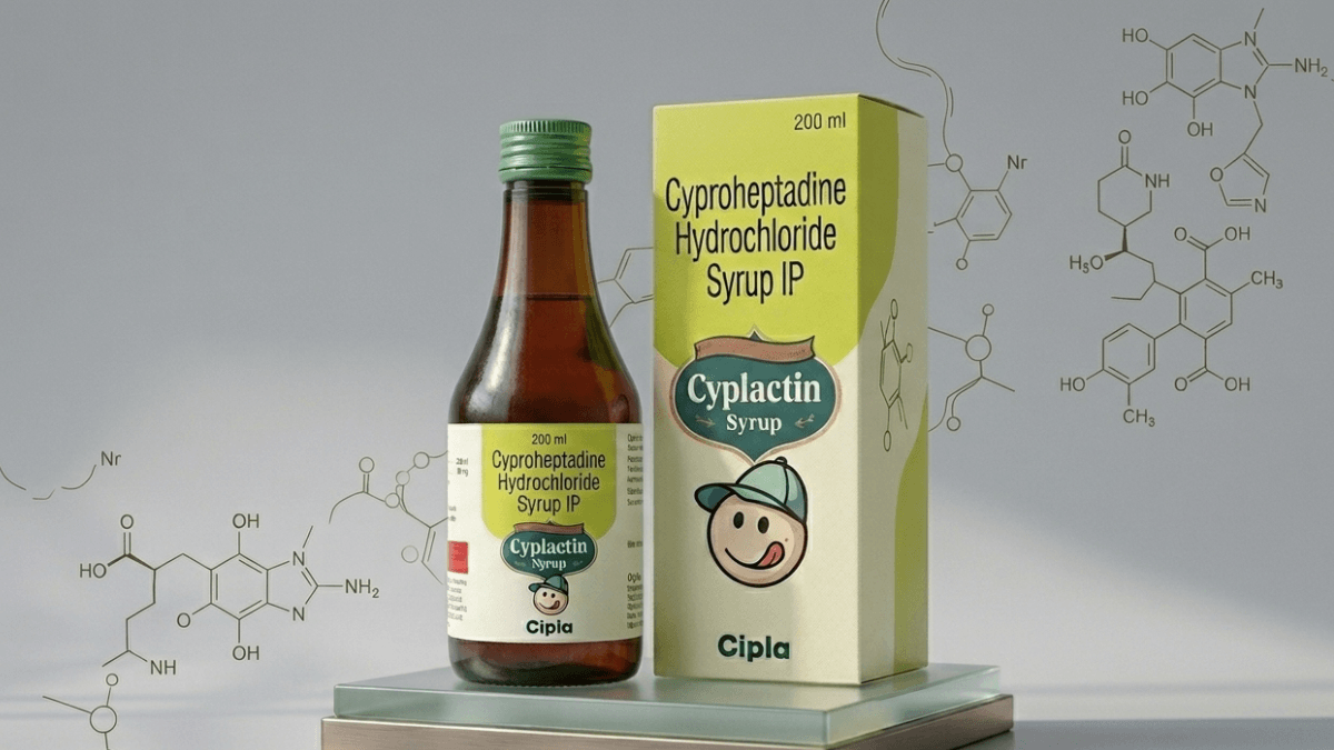 Cyplactin Syrup 200ml – Cyproheptadine Hydrochloride Syrup by Cipla