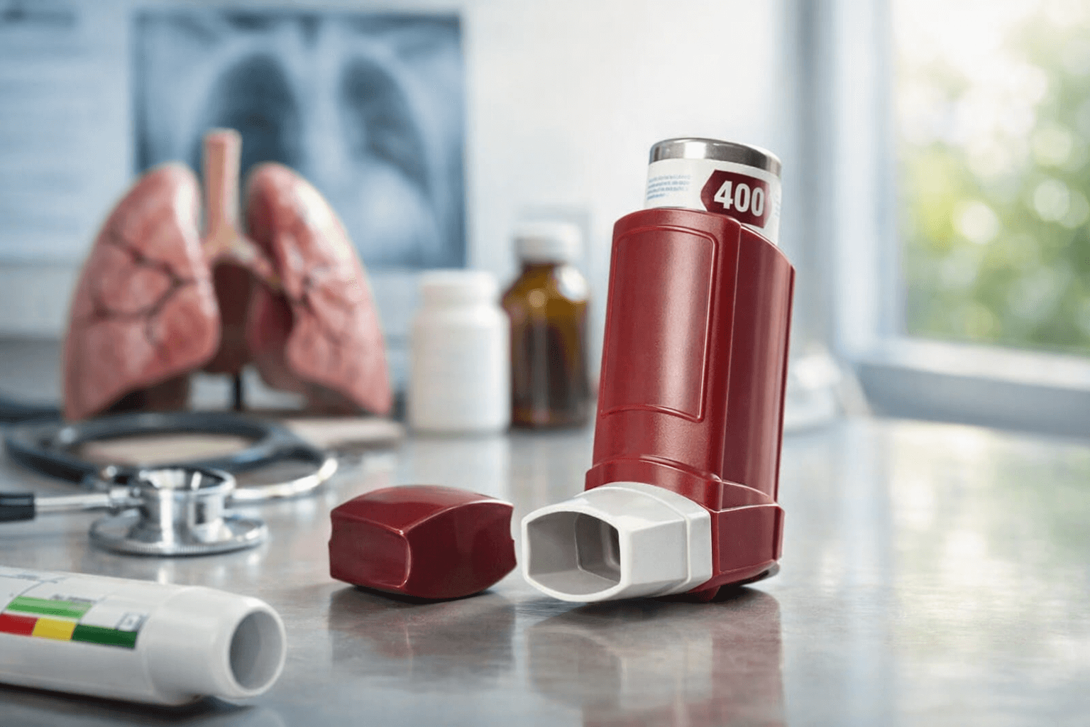 Foracort 400 inhaler used for asthma and COPD treatment