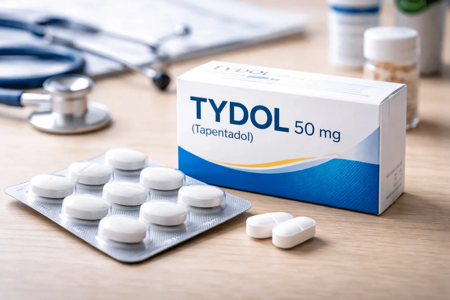 Tydol 50 mg oral tablets used for moderate pain management