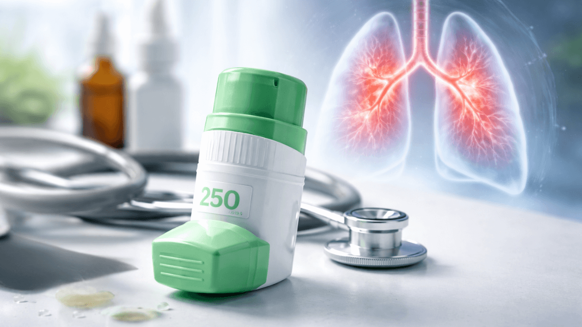 Seroflo Rotacaps 250 inhaler for asthma and COPD maintenance therapy 