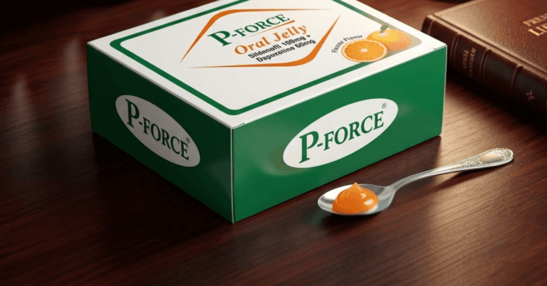 Super P Force Oral Jelly: Sildenafil and Dapoxetine Guide