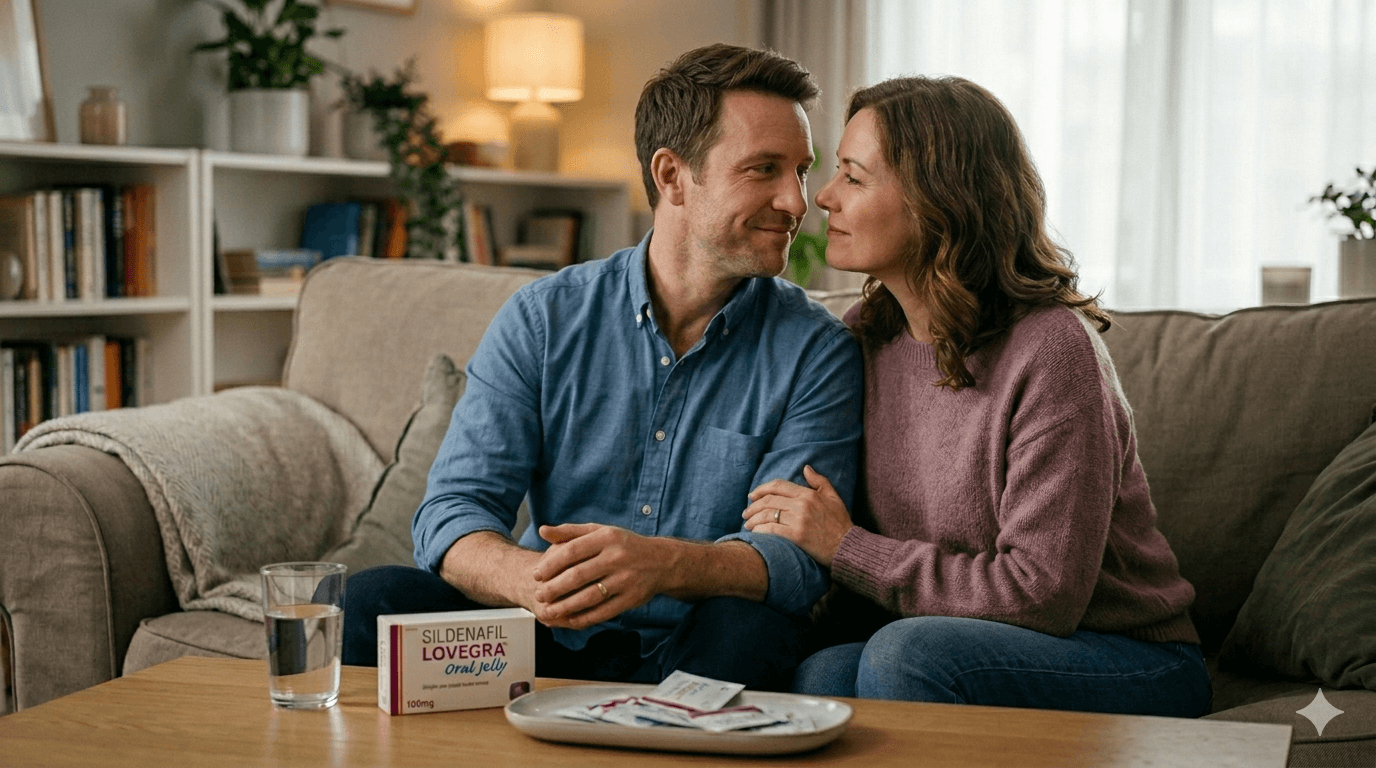 Low Arousal? Try Sildenafil Lovegra Oral Jelly 100mg