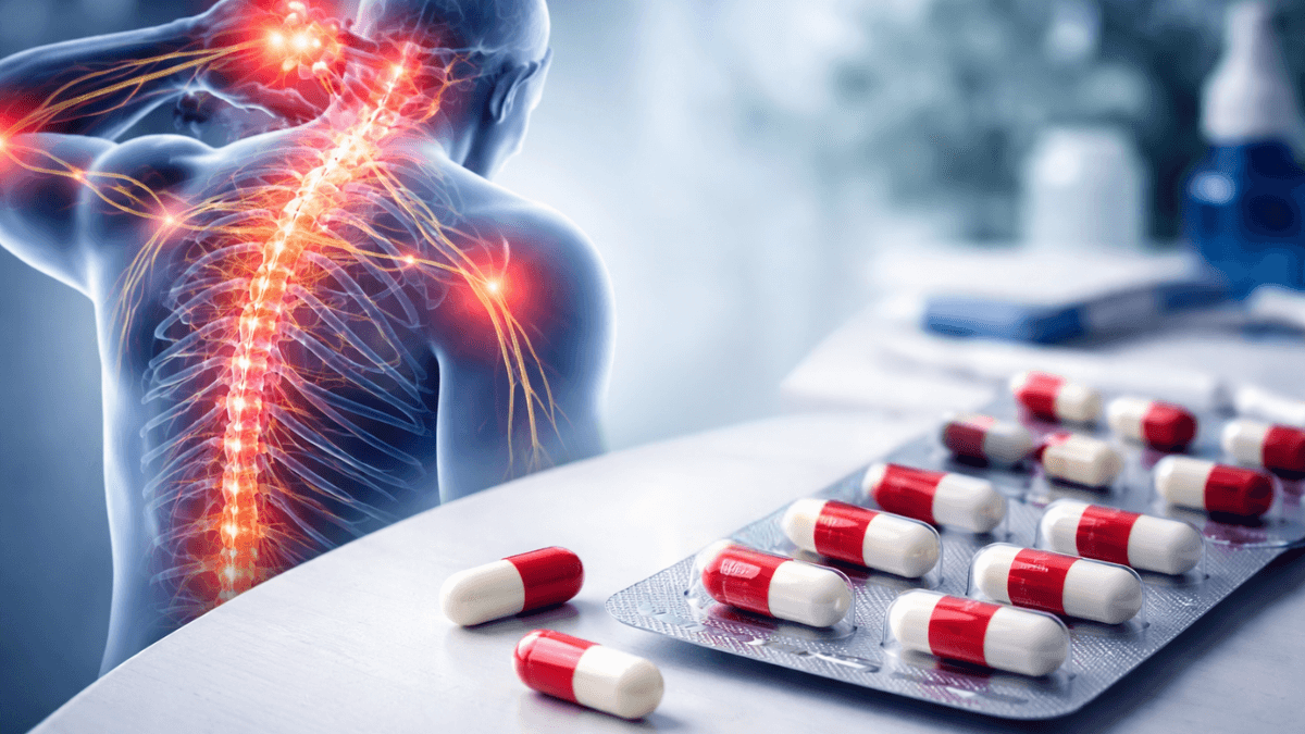 Pregabalin capsules for neuropathic pain relief show nerve pain signals along the spine, and Nervigesic 300 mg capsules are used to manage nerve damage pain.