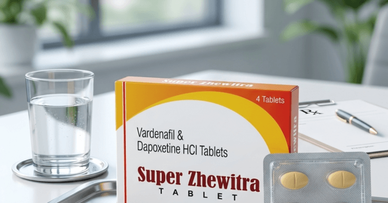 Vardenafil 20mg + Dapoxetine 60mg: Super Zhewitra