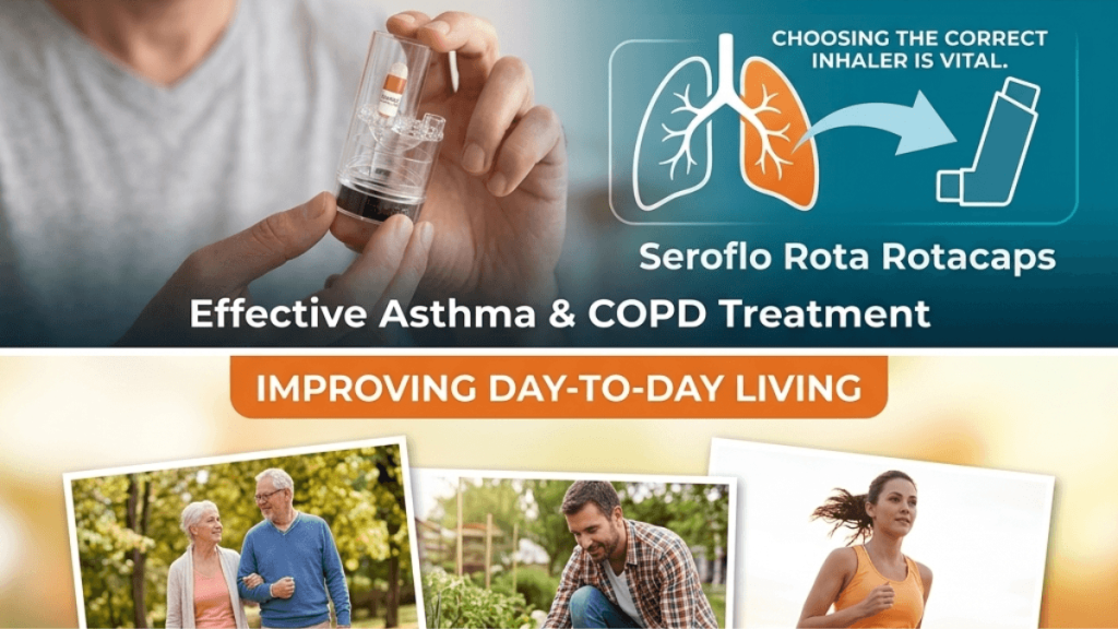 Seroflo Rotacaps 250 for effective asthma and COPD treatment — improving day-to-day living