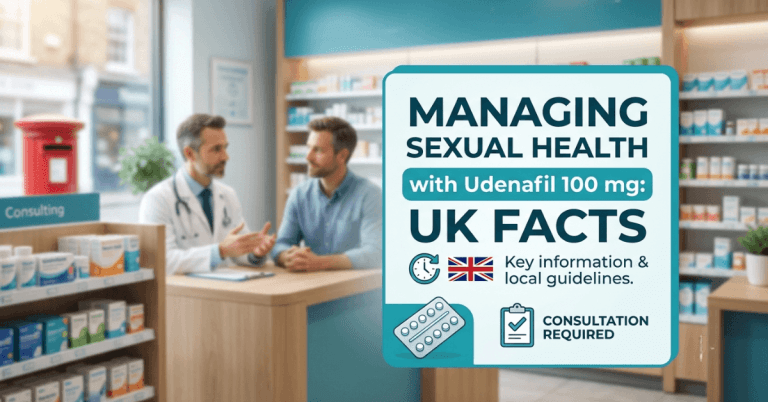 Udenafil 100 mg for Managing Sexual Health with: UK Facts