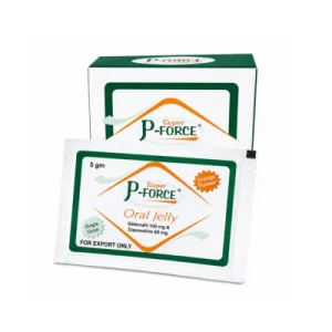 Super P Force Oral Jelly Sildenafil 100mg Dapoxetine 60mg sachets